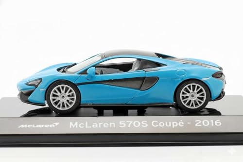 ALTAYA 1/43 Scale McLaren 570S Coupe 2016 (Blue Metallic) with Case [Parallel Import]