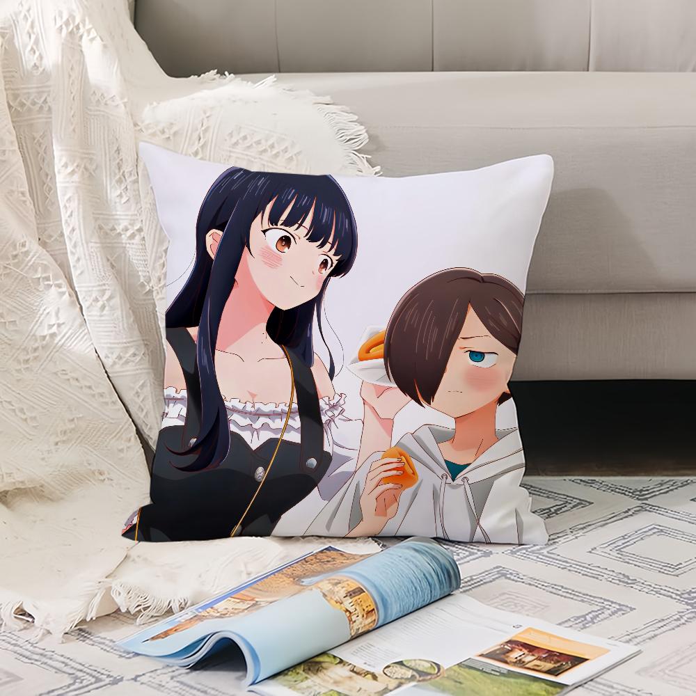 Anime The D-Dangers In My H-Heart Pillow Case Office Cushions Suitable For Sofa Car Bedroom Decorative Cushion Cover