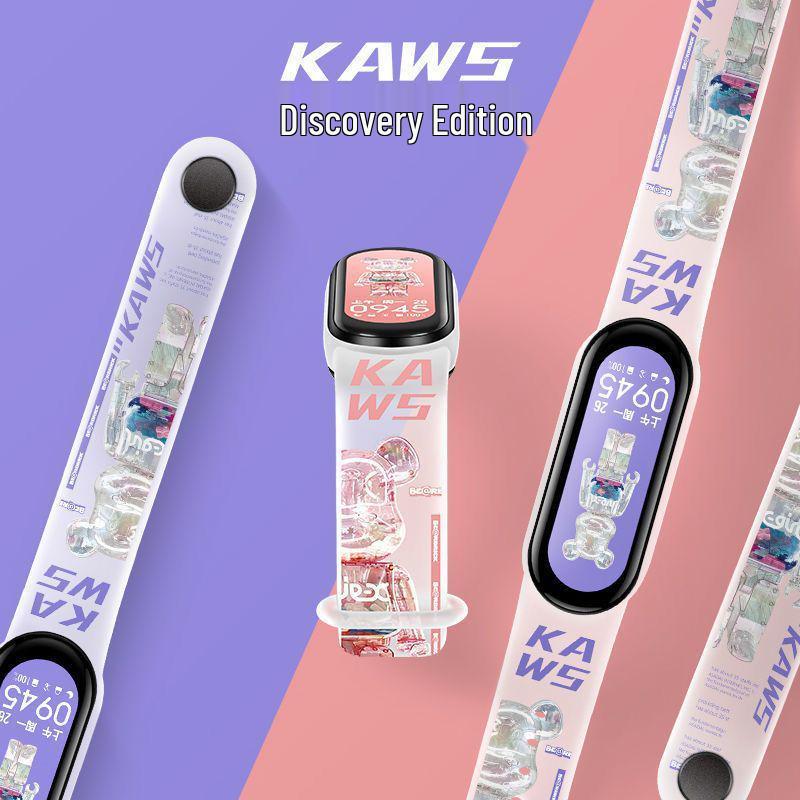 Translucent Orange NASA Cartoon Rechargeable Sport Watch with Pedometer, Vibration Alarm, and Heart Rate Monitor