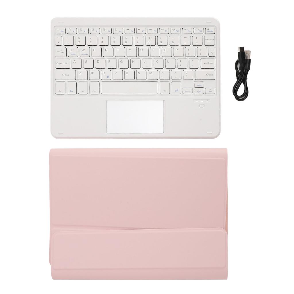 Tablet Keyboard Case Leather Bluetooth Anti Scratch Tablet Touchpad Keyboard Case for Galaxy Tab S6