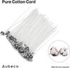 160-Piece Pre-Waxed Candle Wicks Set With Stickers  Holders For Soy Wax Making