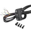 Elektrofahrzeug 3-in-1 Schalter für Scheinwerfer + Hupe + Blinker Licht Intelligente DIY Teile 336-2 E-Bike Roller Zubehör