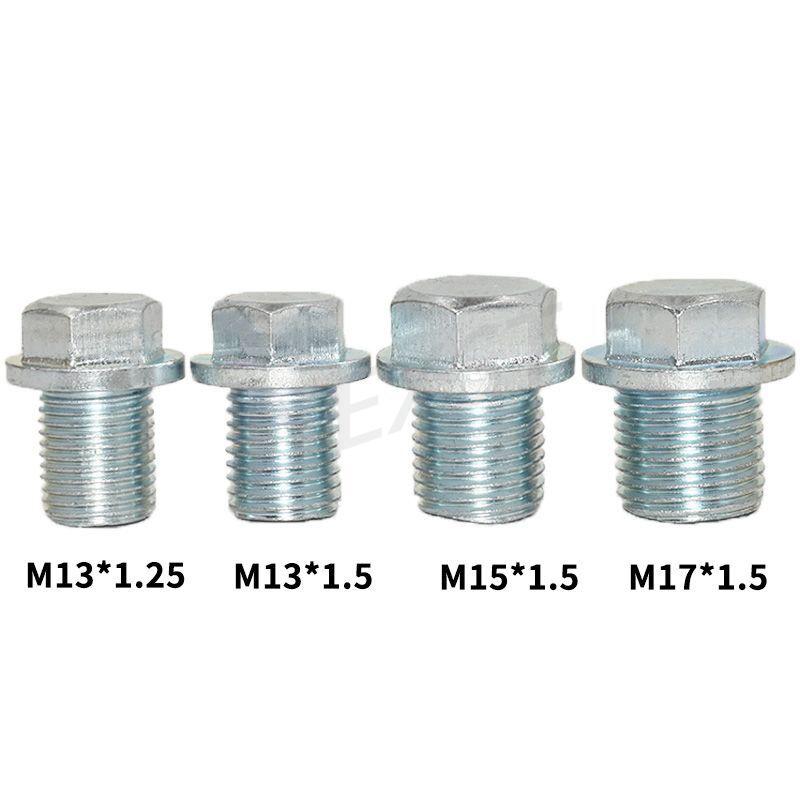 1PC Car Oil Pan Drain Screw Oil Pan Bolt Oil Plug M13/M15/M17 Oil Drain Plugs 3