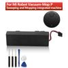 NEW Replacement Battery For Xiaomi Mijia STYTJ02YM S10 Mi Robot Vacuum-Mop P Mijia Sweeping Mopping Robot Battery INR18650 MA1-4S1P-SC 3200mAh