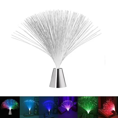 

7-Color LED Fiber Optic Lamp Star Sky Night Light for Holiday Wedding Centerpiece Party Home Decor Lighting
