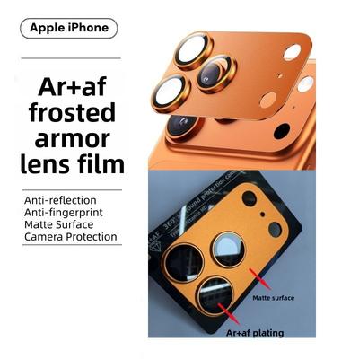 Camera Sticker for iPhone 17 Pro Max and 17 Pro Max – Apple Full-coverage Air Metal Matte Protective Lens Film
