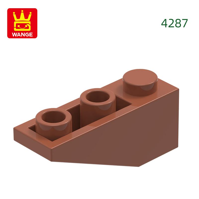 Non-Toxic 96Pcs/Lot 4287 1X3 Sloping Reverse Builing Block Moc Accessories Compatible With Slanted Brick Diy Children'S Toy Gift Box