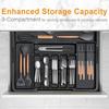 Scalable Retractable Drawer Storage Box Movable Partition Stationery Storage Kitchen Drawer Organizer Holder Compartment