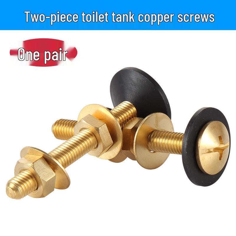 Dedelai Split Toilet Brass Screws