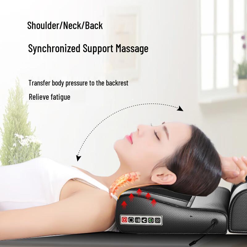Kangzuo Multi-Function Neck & Waist Kneading Massage Pillow
