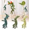 Rabbit Plant Support Stem Holder Propagation Buddy for Vase Plants Cuttings Seedlings Gardening Decor Cute Assistant Tool