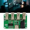 USB2.0 Splitter 4 in 1 USB C Splitter USB2.0 Splitter Adapter USB Extender Docking Station Module for PC Keyboards