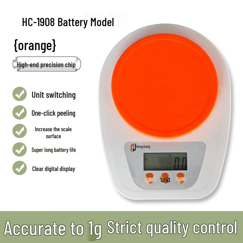 Portable Mini Kitchen Scale - Precise Electronic Weigher for Baking and Household Use