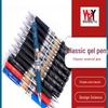 Super Capacity Clickable Pen - Signature Series, Neutral Black/Red/Blue Ink for Teachers & Students