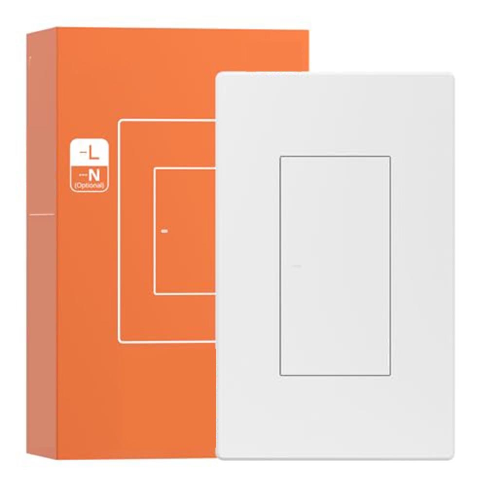 Smart For Zigbee Light Switch with For Alexa and For eWeLink Support for Remote and Voice Control with or without Neutral Wire