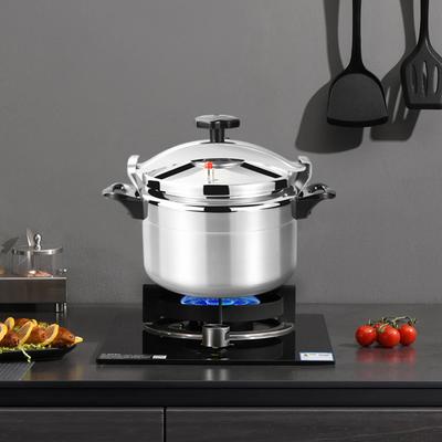 Olla a Presión de Aluminio Compatible con Inducción Utensilios de Cocina con Dispositivos de Seguridad de Válvula de Resorte Capacidad de 3L/3.17Qt Para Eléctrica, Gas