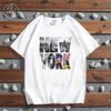 Fashion City Printed T-shirt Paris London New York Tokyo Graphic T Shirts Both Men and Women Kawaii Casual Harajuku Fashion Tops