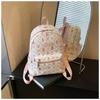 Cute Cartoon Bear Backpack Bag Women's New Fashion Print Casual Backpack Student Schoolbag