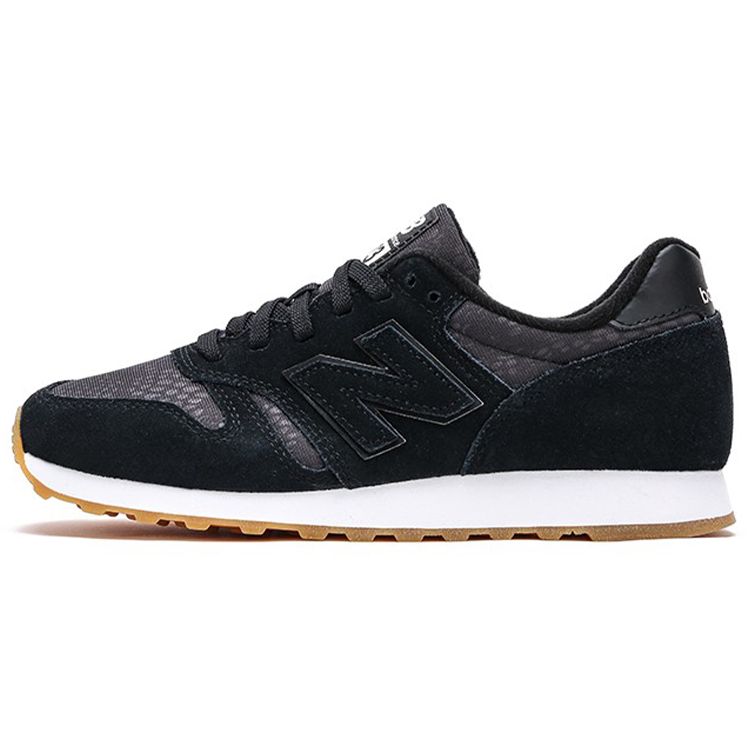 New Balance Nb 373 Comfortable Lightweight Leather Low Top Casual Running Shoes Women Sneaker Black WL373BL