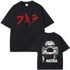 Unisex Women 90s Unisexga Vintage Oversized Tshirts Anime Akira T Shirts Japanese Science Fiction Cartoon Movie Shima Tetsuo Tshirt