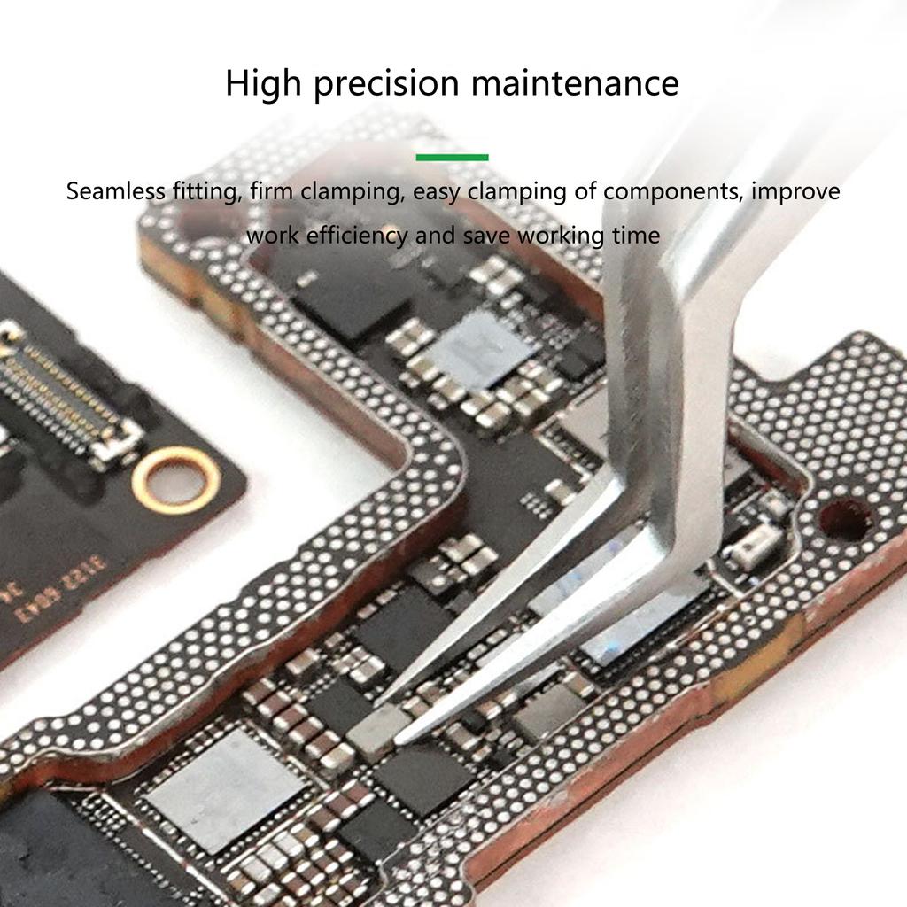 1PC Anti-static Tweezers RELIFE ST-20 Tweezers Stainless Steel Tweezers for Electronics Repair Soldering