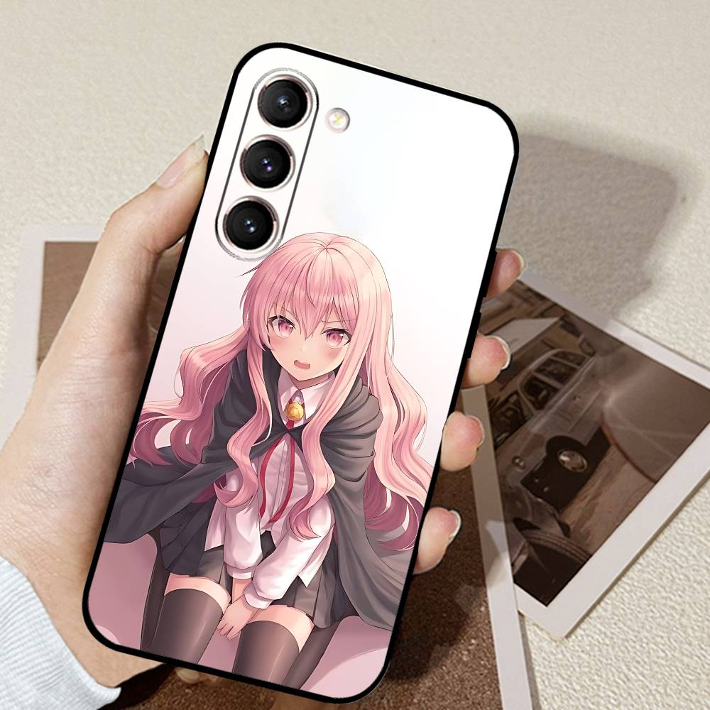 

Zero No N-TsukaimaS Phone Case Black Ultra-thin Shockproof Case For Samsung S24/S25/S22/S30/Note20/Lite/Ultra/5G/Plus/FE S24