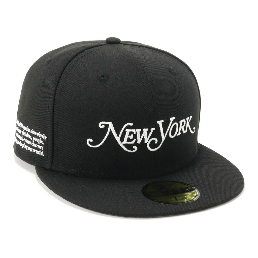 New Era New Era Cap 59FIFTY New York Magazine Collaboration Black 7 5950 NYMG BLK 3/8