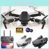 E88 Pro 4k Dual Camera Foldable Drone Remote Control Quadcopters With Handheld Gift Box