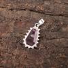 Morganite Stone 925 Sterling Silver Handcrafted Wedding Gift Engagement Pendant PP-54-10