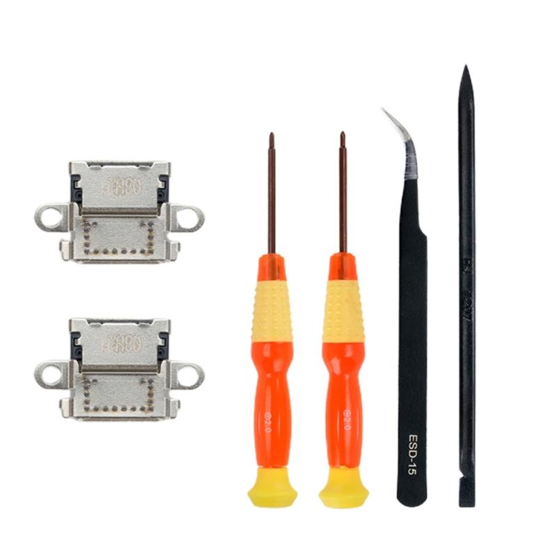 Durable Reliable Charging Socket Charger Repair Tool Kit Suitable for NS/NS Lite/NS OLED Gaming Console Easy To Install