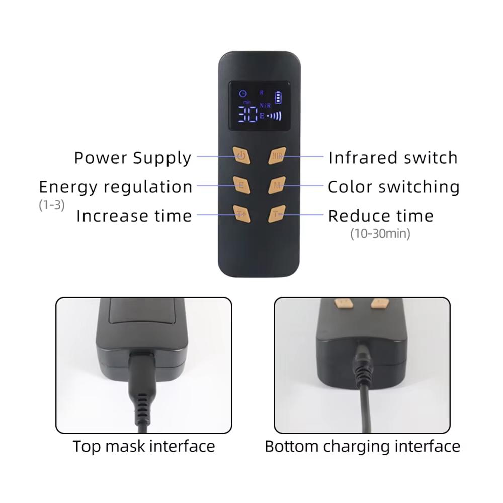 Led Mask Photon Mask For Red Lights Infrared Light,Skin Care Face Care Facial Led Mask 4 Colors Home Use Beauty