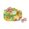 Puzzle encastrement 6 pièces - janod - happy farm - enfant - beige - a partir de 18 mois