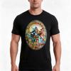 Shiva Shakti TShirt Summer Casual Cotton Tee Oversized Streetwear Tops Vintage Graphic Print Loose Fit Short Sleeve