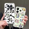 Case for Xiaomi Redmi Note 14 Pro Plus 11S 9 10 10S 14C 13C Note 13 12S 12 A4 11 Soft Phone Cover Cartoon Panda