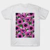 Unisex Fashion TShirt Pink Anemone Garden Print TShirt Plus Size S-5XL T-Shirt 100%Cotton Tops O Neck Short Sleeve Tees