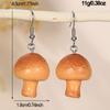 Bohemia Earrings Cute Earrings Korean Style Mushroom Earrings  Vacation