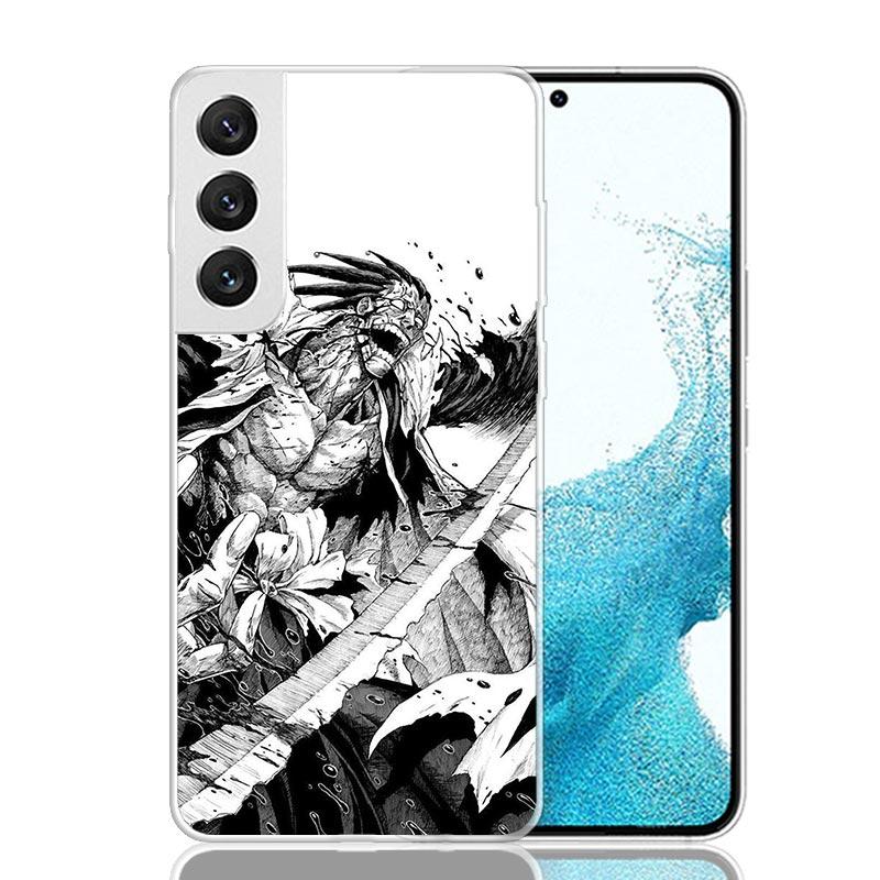 Bleach Zaraki Kenpachi Phone Case For Samsung Galaxy S26 Ultra S23 S24 S25 Edge S20 FE S21 S22 Plus Soft Print Shell Cover Funda