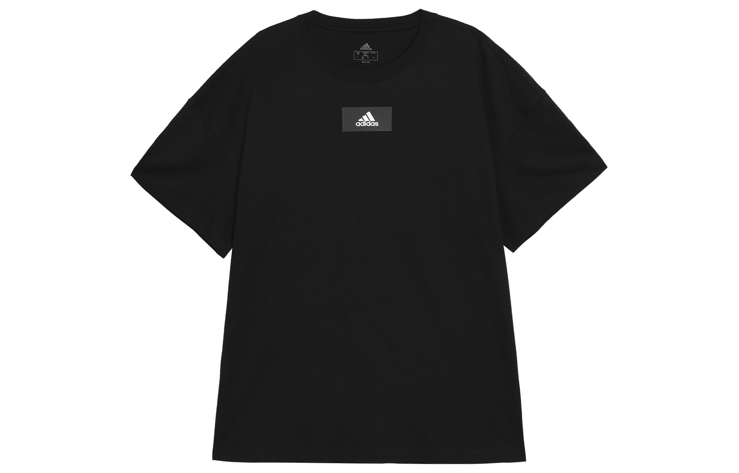 Adidas T Shirts Men s Black Crew Neck Moderate HN0976 XS