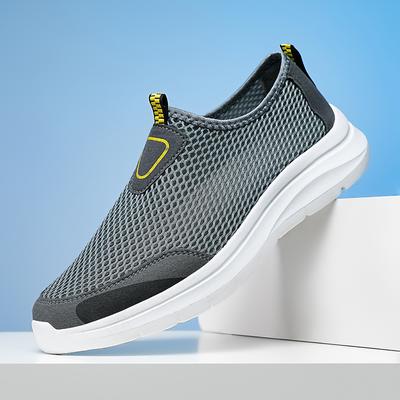 MAEDEF Lightweight Men Casual Shoe Breathable Slip On Male Casual Sneakers Anti-slip Men's Flats Outdoor Walking Shoes Male Shoe
