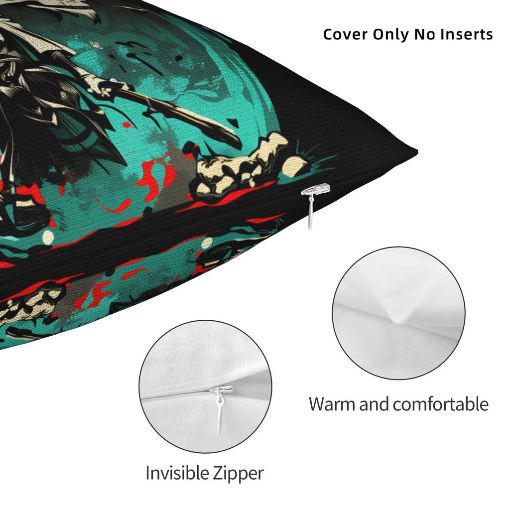 B-Berserks Pillow Case Soft Pillow Cover For Chair Sofa Home Decor Morden Cushion Cover