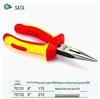 SATA VDE Insulated 6" & 8" Needle-Nose Pliers, 1000V High Voltage Electrician's Tool
