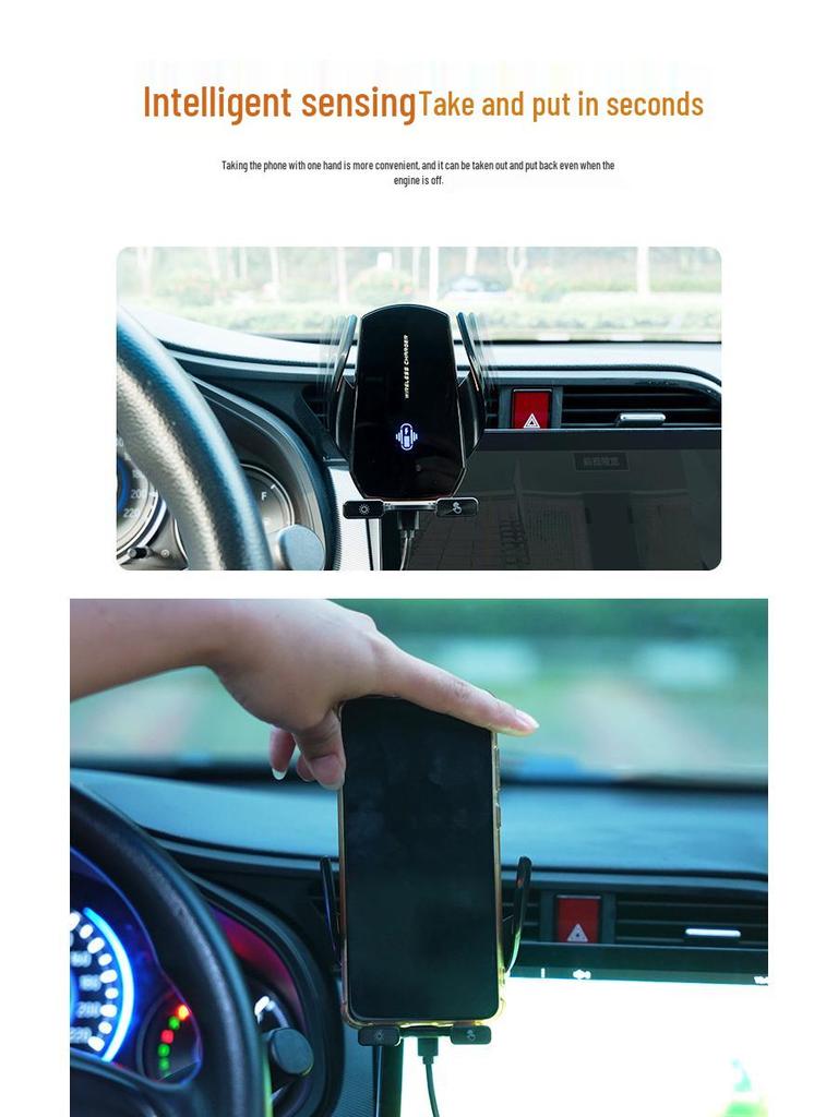 Apple Chytrý Bezdrátový Nabíjecí Držák Telefonu do Auta a Lokátor/Navigátor s Funkcí Proti Ztrátě