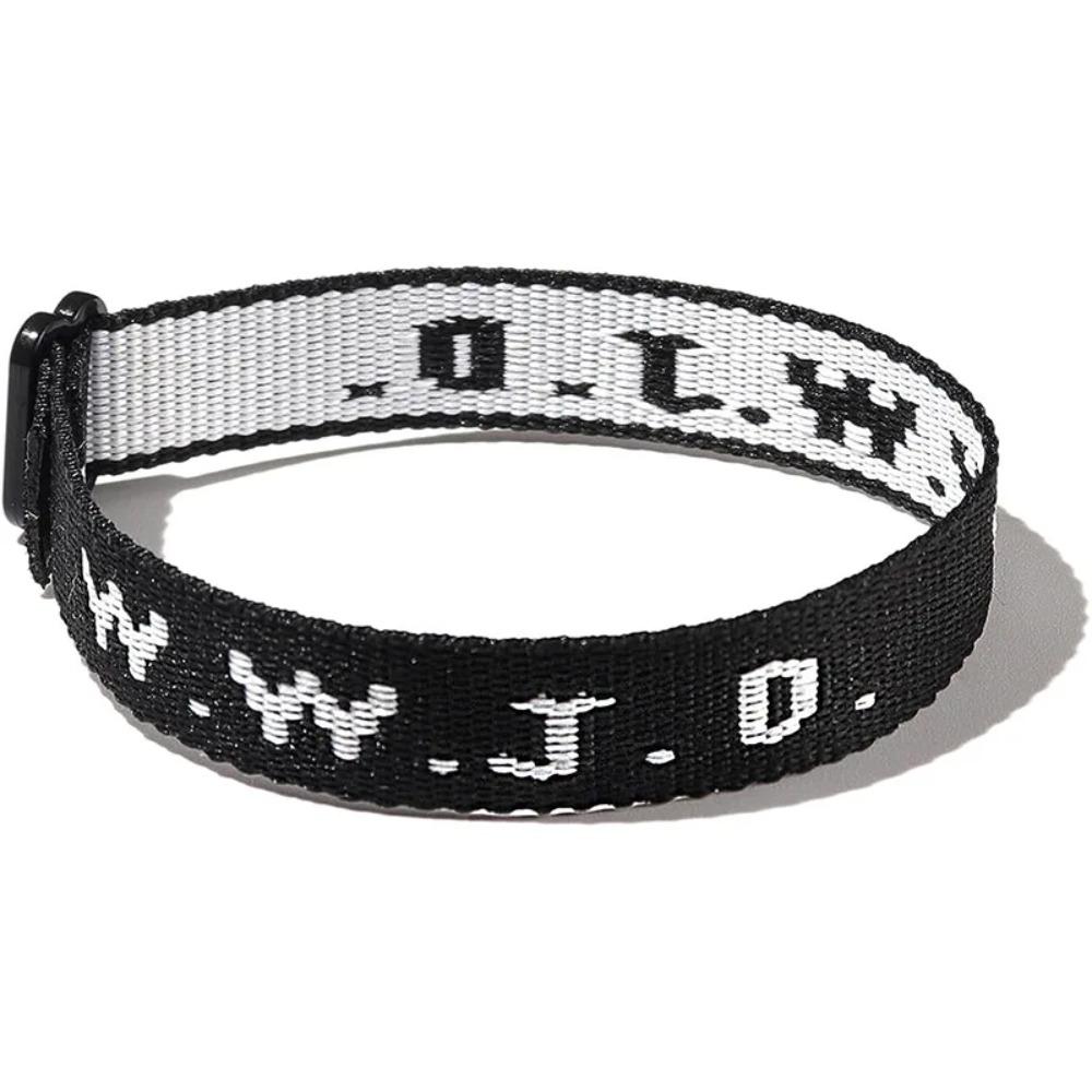 WWJD Colorful for Women Men Bracelets What Wound Jesus Do Adjustable Bracelets Inspirational Christian Jewelry Gifts