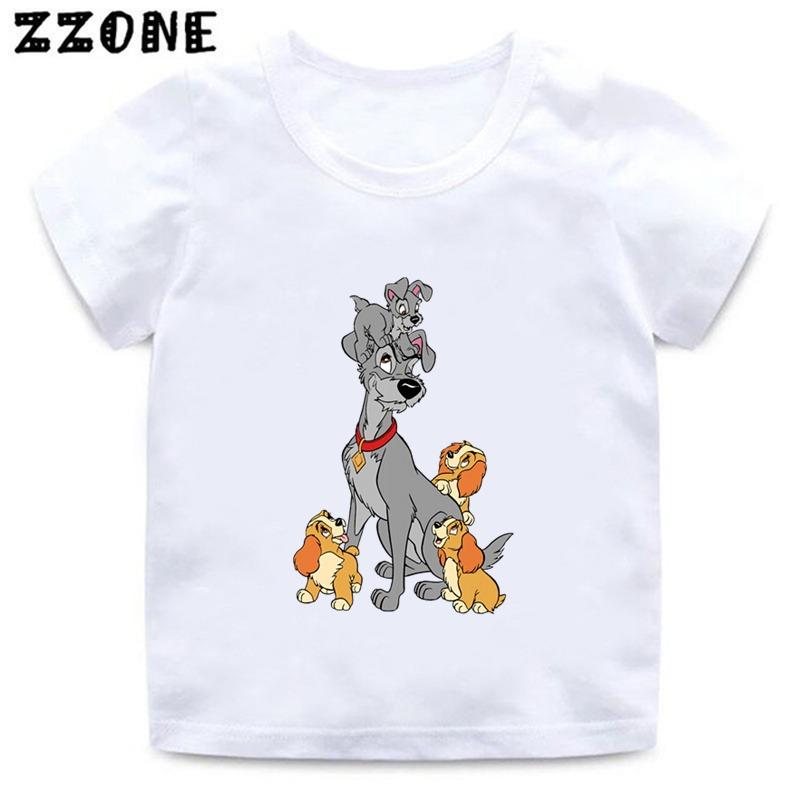 Cartoon Music Owl Print T Shirt Girls' Kawaii Graphic Shirts Casual Short Sleeved Kids Tee O-neck Harajuku T-shirts MTYYY1