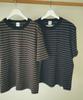 BLUFF The.B Reverse Rip Stripe T-Shirt 2 Colors