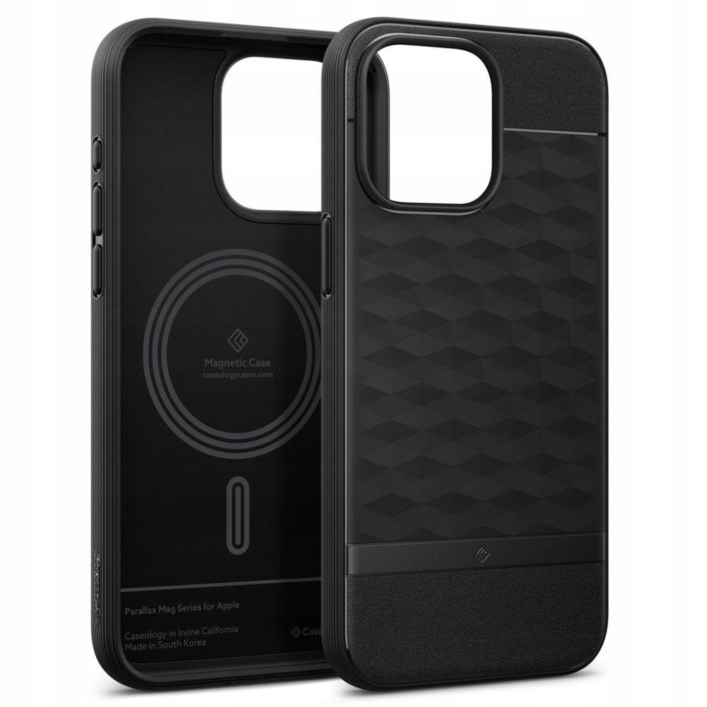Caseology Parallax Mag Magsafe Iphone 15 Pro Max Matte Black