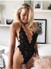 Sexy Women Lingerie Solid Lace See-through Erotic Underwear Bodysuit  Exotic Sleepwear Lingerie Babydoll  Erotic Costumes