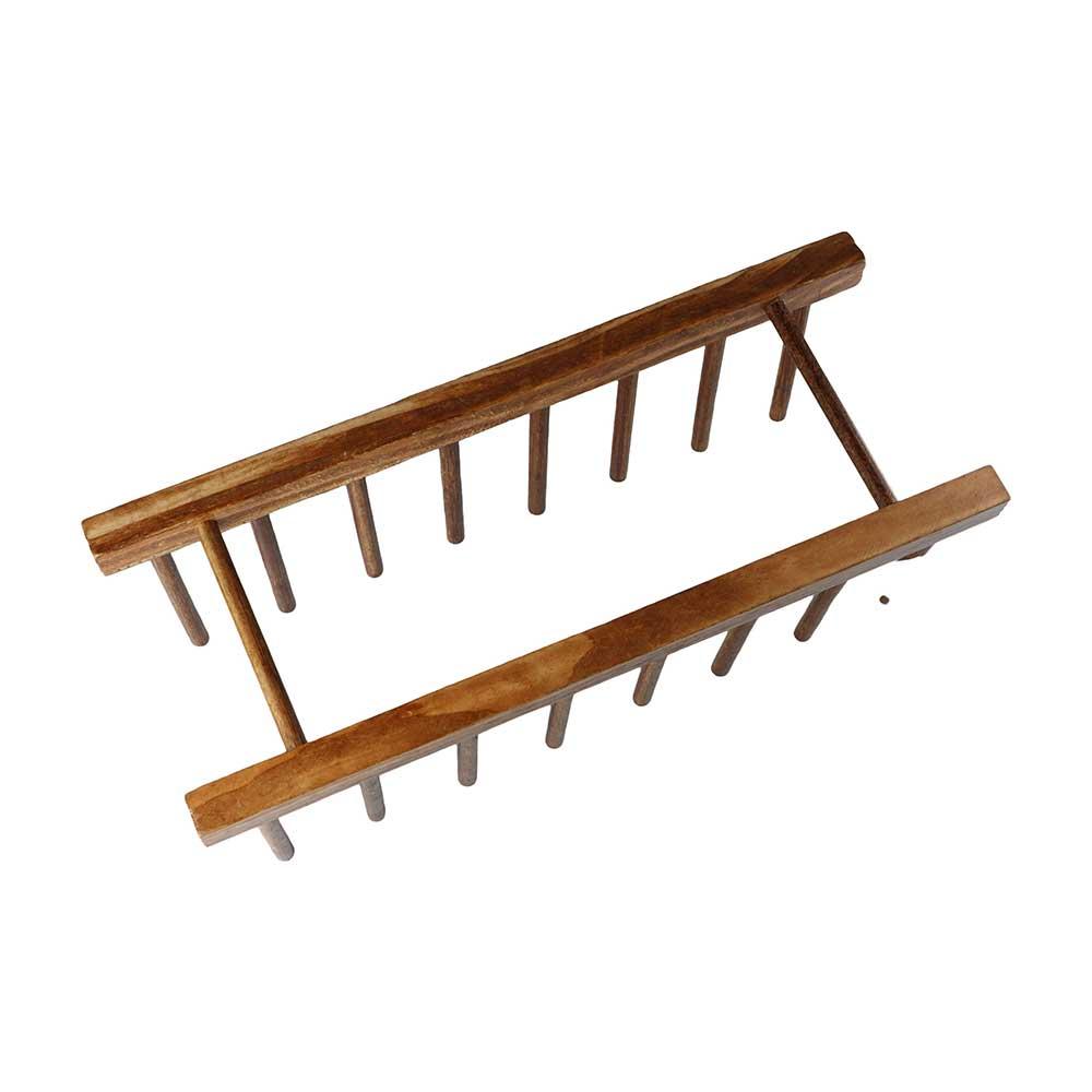 Kitchen Organizer Durable Drying Pot Lid Holder Dish Drain Rack Cups Shelf Book Display Stand