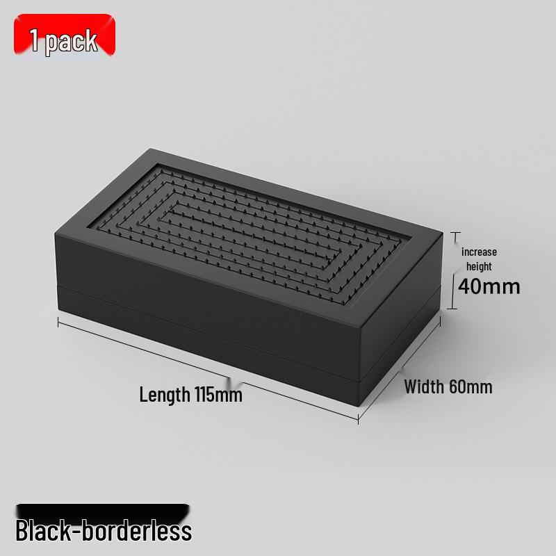Adjustable Non-Slip Furniture Leg Pads for Moisture-Proof Heightening of Tables and Cabinets.