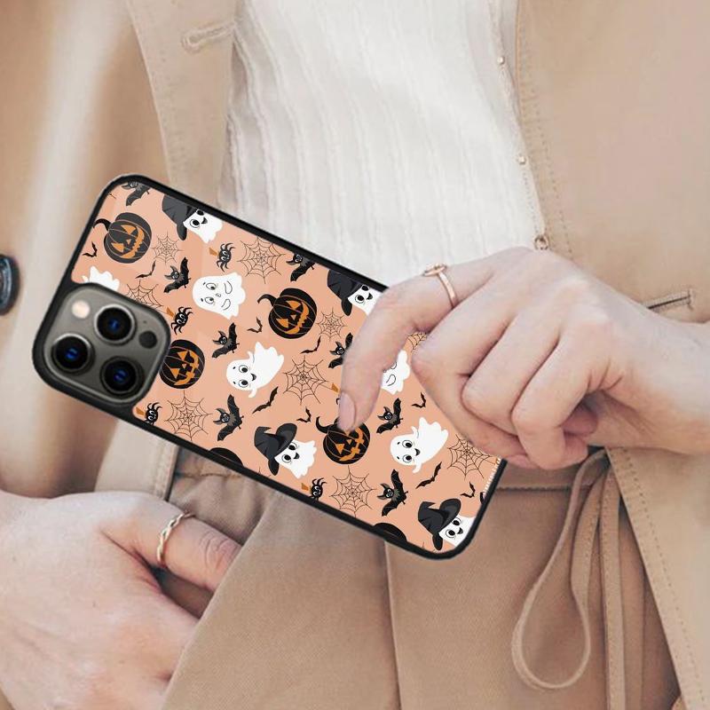 

Halloween Spooky Ghost Magnetic Phone Case For APPLE iPhone 17 Air 16 14 13 12 Pro Max 15 Plus Wireless Charge MagSafe Cover iPhone 14